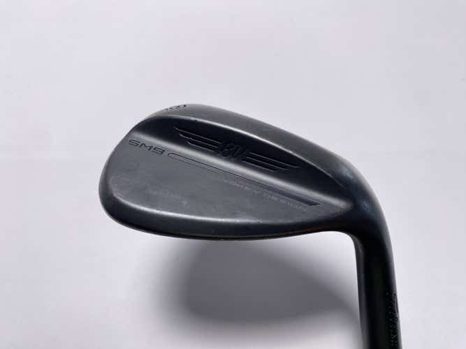 Titleist Vokey SM9 Jet Black Premium Lob Wedge LW 58* 4 Bounce T-Grind Wedge RH