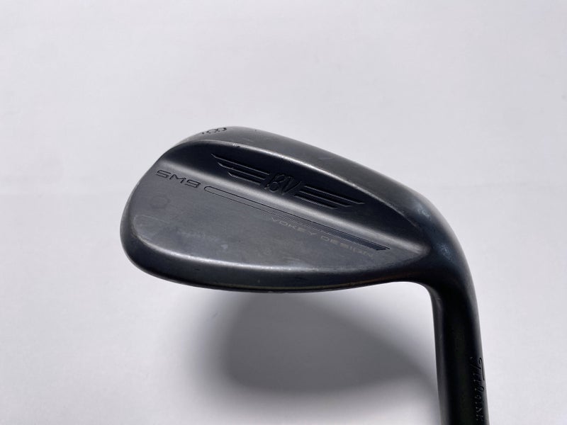 Titleist Vokey SM9 Jet Black Premium Lob Wedge LW 58* 4 Bounce T-Grind Wedge RH