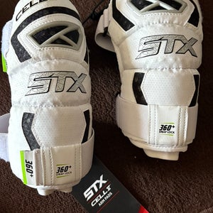 Lacrosse Medium Adult STX Cell IV Arm Pads (New) elbow pads