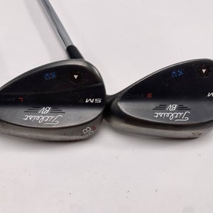 Titleist Vokey SM6 Jet Black Wedge Set 54* 10 58* 4 Wedge Steel Mens RH