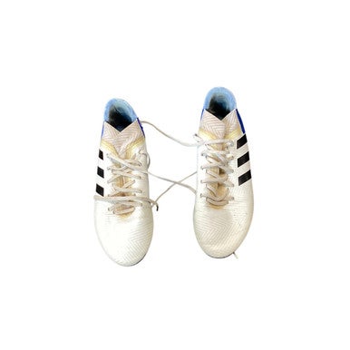 Used Adidas Soccer Cleats White Junior 05 11479-S000402107