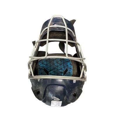 Used Easton CATCHERS MASK Catchers Helmet w/Mask Navy Blue SM 11479-S000402070