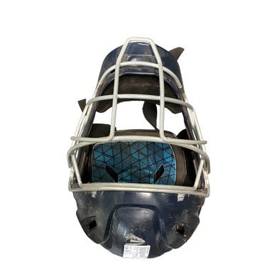 Used Easton CATCHERS MASK Catchers Helmet w/Mask Navy Blue SM 11479-S000402070