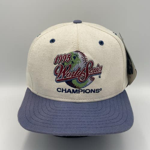 Atlanta Braves 1995 World Series Champions MLB Hat Cap Snapback Vintage Rare NWT