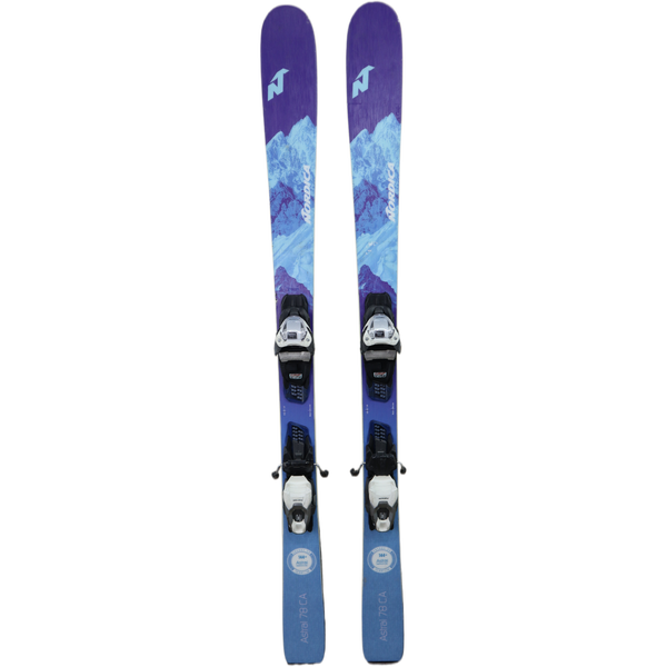 Used 2024 Nordica Astral 78 CA Skis (144cm) w/ Marker TP2 10 Bindings