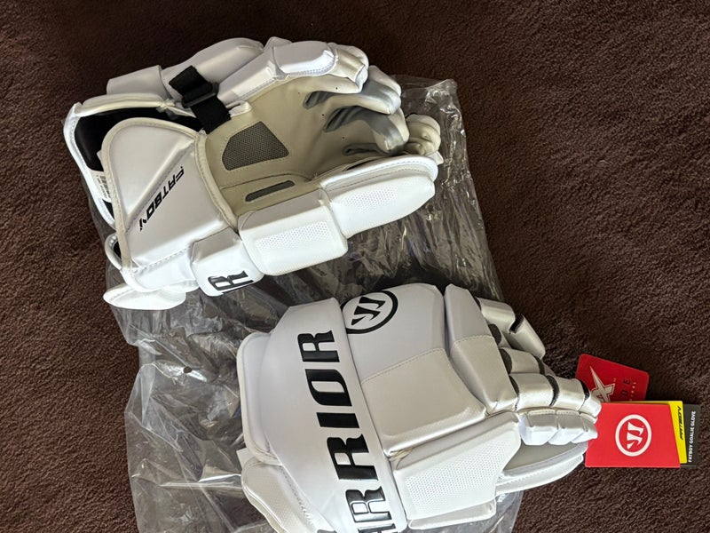 Warrior Fatboy Lacrosse Gloves Large (New) lacrosse gloves