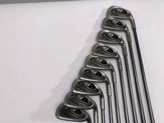 Ping i3 + Iron Set 3-PW+GW Blue Dot Regular Graphite Mens RH