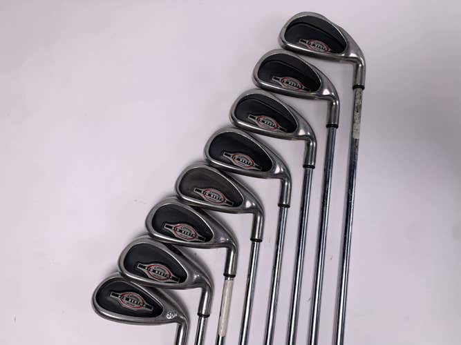 Callaway Big Bertha 2002 Iron Set 3-PW Rifle FCM 6.0 Stiff Steel Mens RH