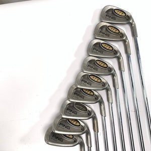 Ping i3 Oversize Iron Set 3-PW+SW Black Dot Cushin JZ Regular Steel Mens RH