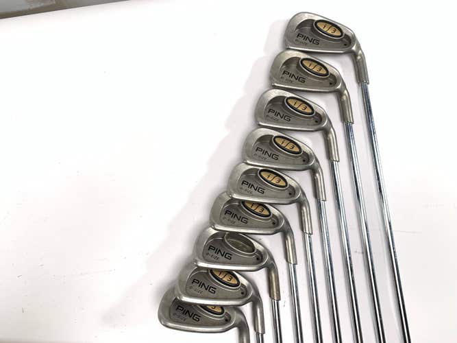 Ping i3 Oversize Iron Set 3-PW+SW Black Dot Cushin JZ Regular Steel Mens RH