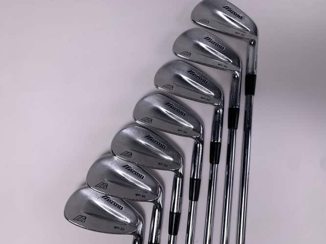 Mizuno MP 32 Iron Set 4-PW True Temper Dynamic Gold R300 Regular Steel Mens RH