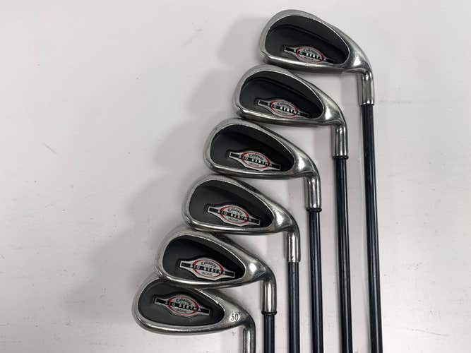 Callaway Big Bertha 2002 Iron Set 4-PW RCH 75i Regular RH +1'' No 8 iron