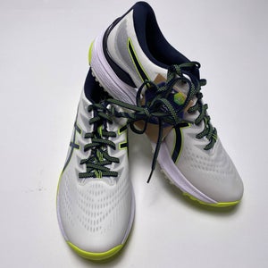 Asics Gel-Kayano Ace 2 Golf Shoes White Navy Lime Men's SZ 10 (1111A209)