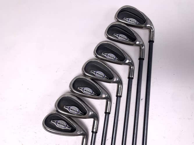 Callaway Big Bertha 2002 Iron Set 4-PW RCH 65i Ladies Graphite Womens RH