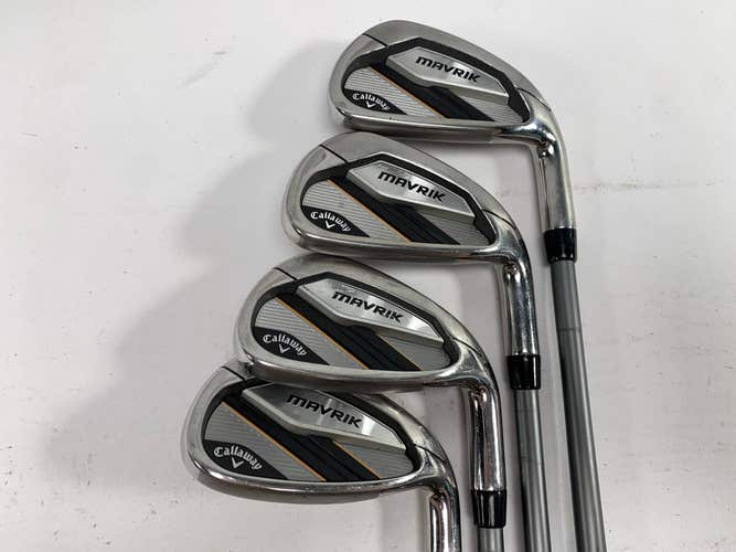 Callaway Mavrik Iron Set 6-PW Project X Catalyst 5.5 Regular Mens RH- -8i