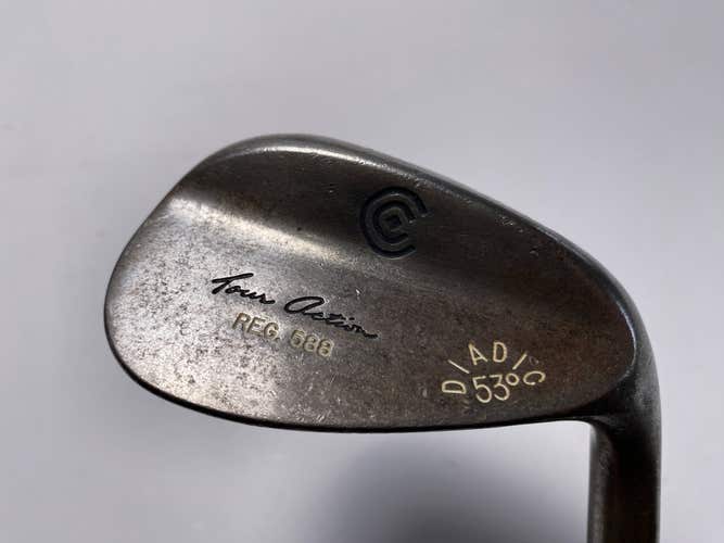 Cleveland 588 Gap Wedge Raw GW 53* Wedge Steel Mens RH