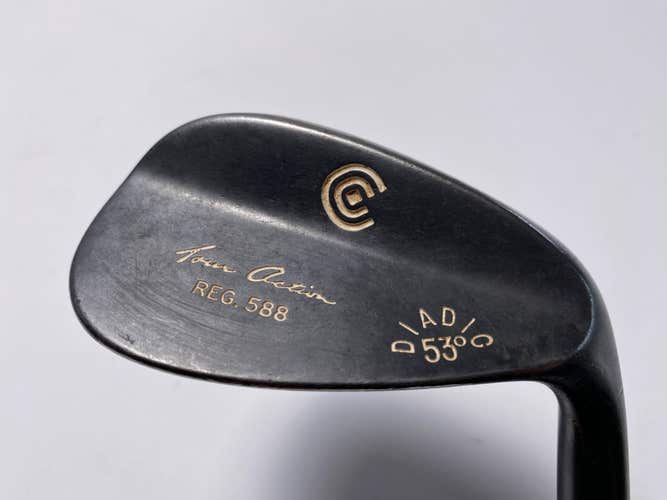 Cleveland 588 Black Melonite Gap Wedge GW 53* True Temper DG Wedge Steel Mens RH