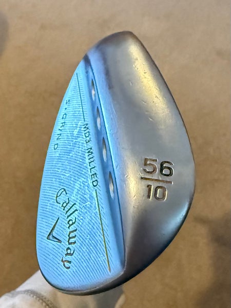 Callaway Mack Daddy 3 Left Hand Wedge Stiff Flex 56 Degree Steel Shaft (Used)