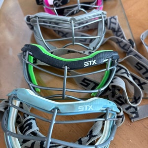 Lot of 4 lacrosse STX Goggles (Used)