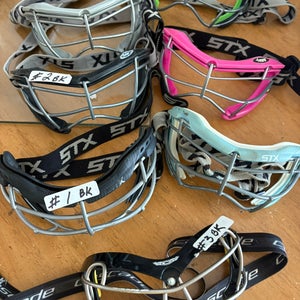 Lot of 7 girls / women’s lacrosse goggles adjustable