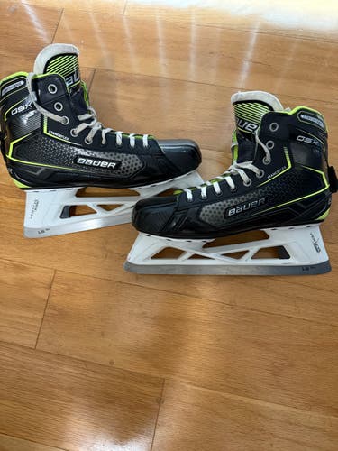 Bauer GSX Hockey Goalie Skates Regular Width 10 (Used)