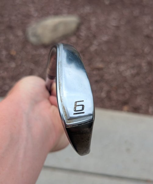 Men's Cobra 6 Iron King F6 Right Handed Stiff Flex Steel Shaft (Used)