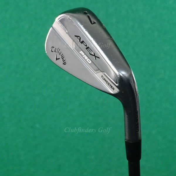 Callaway Apex Pro 2021 Forged Single 7 Iron Elevate Tour VSS Steel Extra Stiff