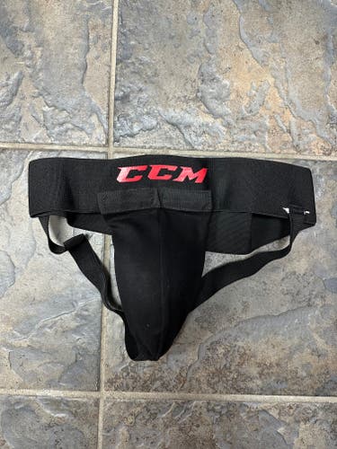Brand New CCM Senior Protective Cup with Support (ACJSTPCCM)