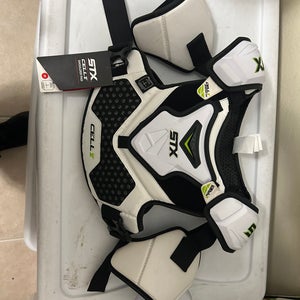 Lacrosse men’s Medium Adult STX Cell IV Shoulder Pads (New)