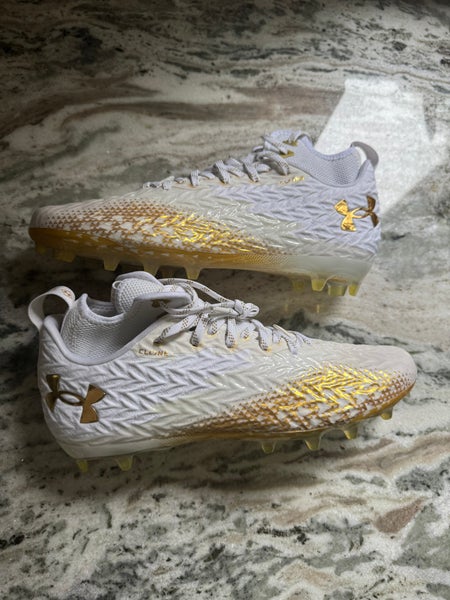 White Men's Size M 11.5 (W 12.5) Adult Under Armour (New)