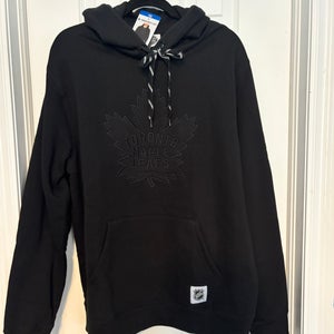 Maple Leafs Black Adult Unisex Large/Extra Large Sweatshirt (New)