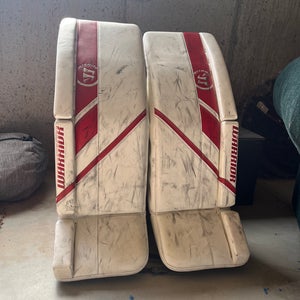 34" Warrior Ritual G5 Goalie Leg Pads (Used)