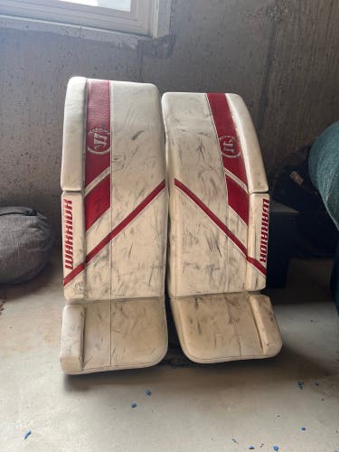 34" Warrior Ritual G5 Goalie Leg Pads (Used)