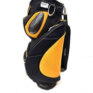 Used Taylormade CART BAG Mens Cart Bag Yellow 11860-S000296568