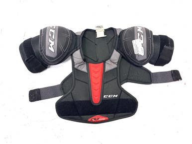 Used CCM QLT EDGE Junior Shoulder Pads LG 11860-S000296550