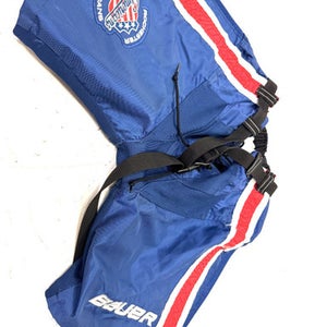 Used Bauer AMERICANS SHELL ONLY Junior Pant Navy Blue SM 11860-S000296544