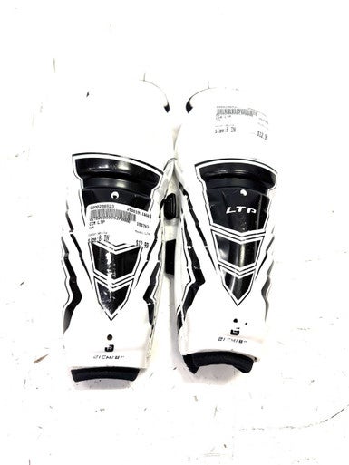 Used CCM LTP Youth Shin Guards White 8" 11860-S000296523