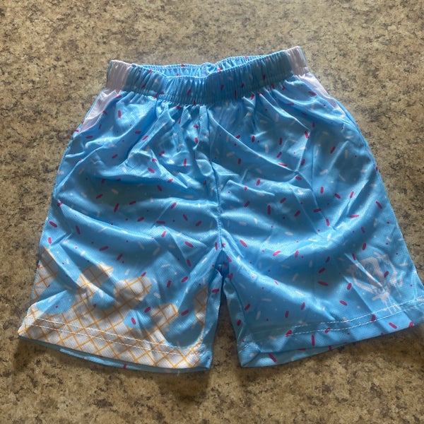 Baseball Lifestyle 101 Ice cream cotton candy replica shorts.  Youth small