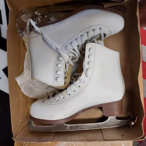 Jackson Glacier GSU120 Figure Skates Adult Size 8, Med Width (New)
