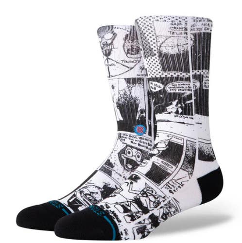 Stance De La Soul "The Sleeve" Crew Socks Large 9-13