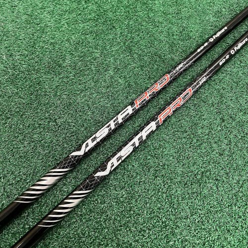 Fujikura Vista Pro Graphite IRON Shafts .370 Brand New Regular Flex (Set of 2)