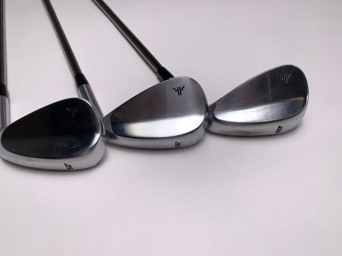 Kyoei Prototype Chrome Japan Wedge Set 52* | 56* | 60* Wedge Steel Mens RH