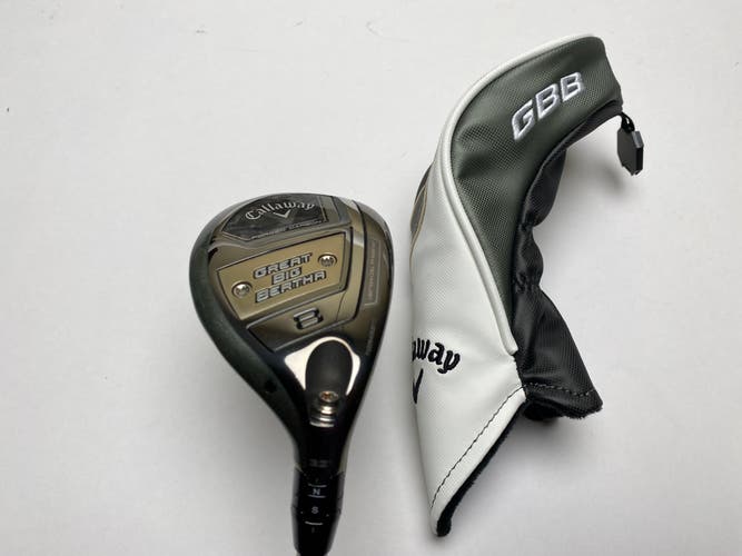 Callaway Great Big Bertha 23 8 Hybrid 32* Helium 50L I 50g Ladies RH HC NEW