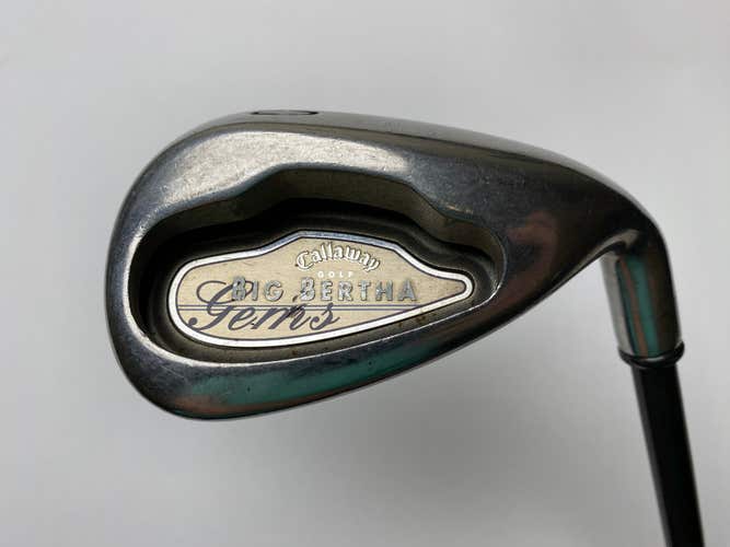 Callaway 2004 Big Bertha Pitching Wedge Big Bertha Gems 65i Ladies Graphite RH