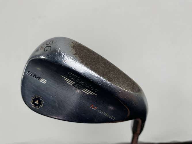 Titleist Vokey SM6 Tour Chrome Sand Wedge SW 56* 8 M-Grind Wedge Steel Mens RH