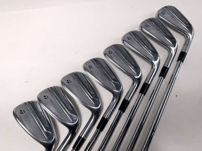 TaylorMade P790 2019 Iron Set 4-PW+AW KBS Tour Regular Steel Mens RH