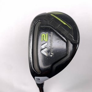 TaylorMade M2 2017 3 Hybrid 19* M2 REAX 75g Stiff Graphite Mens LH Midsize Grip