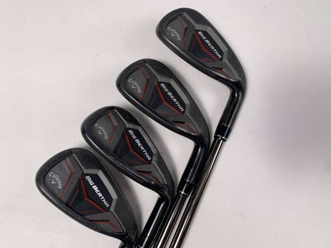 Callaway Big Bertha 2019 Iron Set 9-PW+AW+SW Recoil ESX 460 F2 Senior RH
