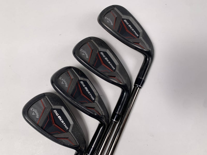 Callaway Big Bertha 2019 Iron Set 9-PW+AW+SW Recoil ESX 460 F2 Senior RH