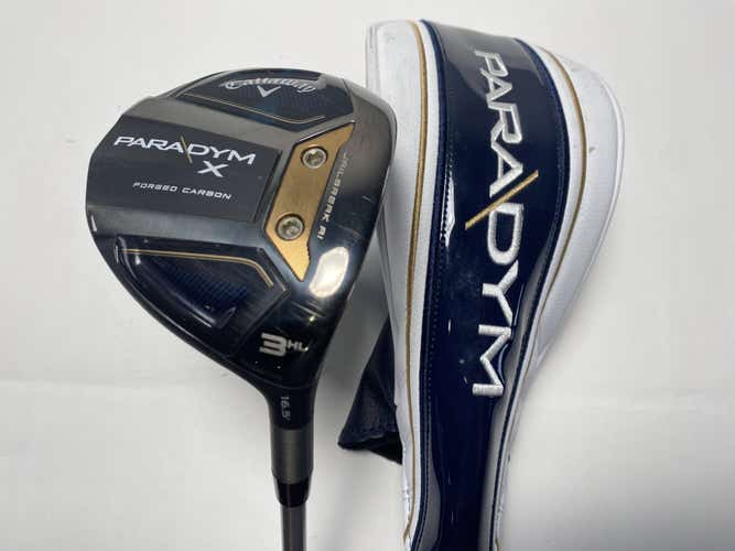 Callaway Paradym X 3HL Fairway Wood 16.5* Aldila Ascent 40g Senior RH HC